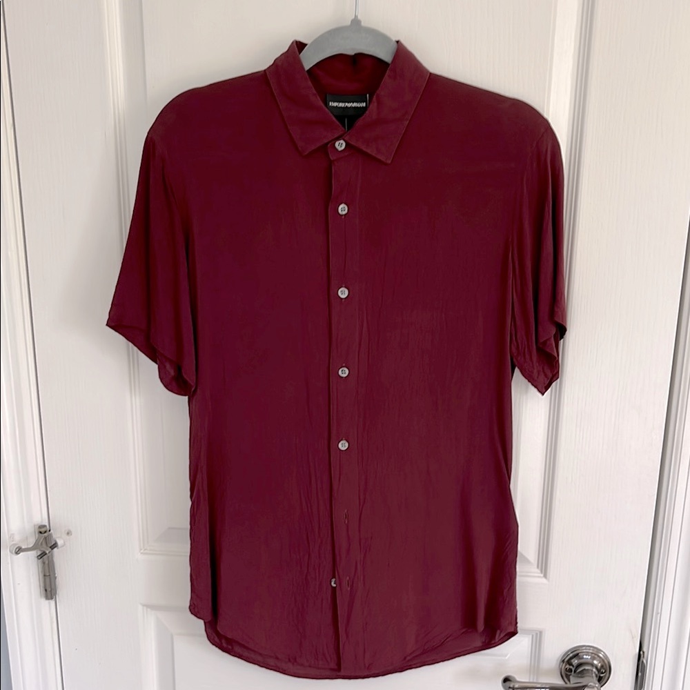 Men’s Emporio Armani SS Shirt.  Size M